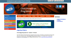 Desktop Screenshot of childprotection.ie
